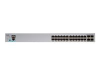 Cisco Catalyst 2960L-24TS-LL - Commutateur - Géré - 24 x 10/100/1000 + 4 x Gigabit SFP (liaison montante) - de bureau, Montable sur rack WS-C2960L-24TS-LL
